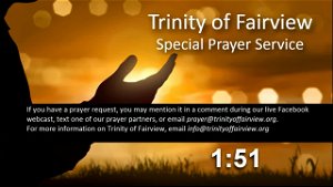 Special Prayer Service 7 PM