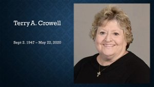 Terry Crowell Memorial Service
