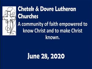 June 28 2020 Sunday Service