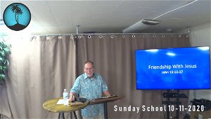 Sunday School 1st Service 10112020