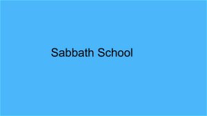  122021 Sabbath School