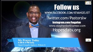 My Prayer Today Dr Stephen Williams