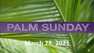 Mar 28 2021 Palm Sunday