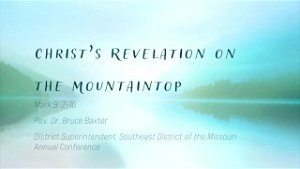Christs Revelation on the Mountaintop