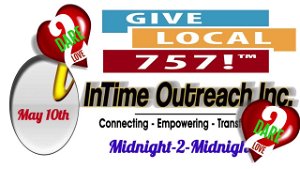 Intime Outreach Inc Give Local 757