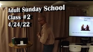 Adult Sunday School 2