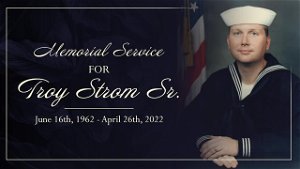 Troy Strom Memorial Service
