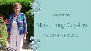 Mary Sue Flentge Capshaw Funeral Service