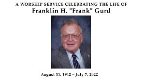 Memorial Service for Frank Gurd