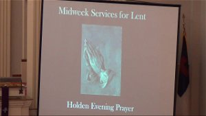 Midweek Lenten Service 3823