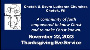 l1222023 Thanksgiving Ecumenical Service