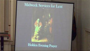 Midweek Lenten Service