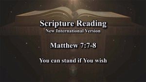 Seek and You Will Find Matthew 778