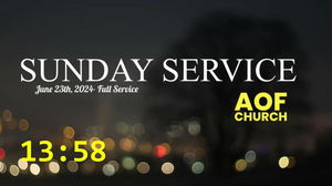 Sunday Service 6232024