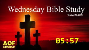 Wednesday Bible Study 100924