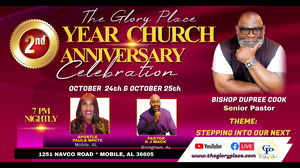 Grace For The Glory Place