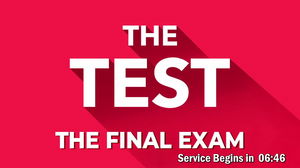 1027 Traditional Service The Final Exam