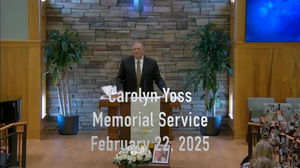 Carolyn Yoss Memorial Service