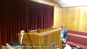Sunday morning services