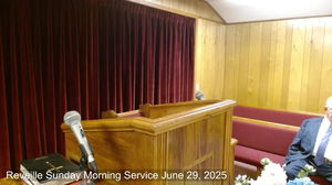Sunday morning services
