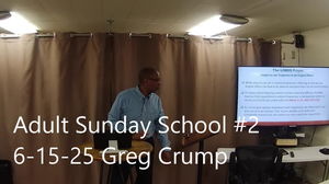 Adult Sunday School 2