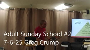 Adult Sunday School 2