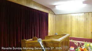 Sunday morning services