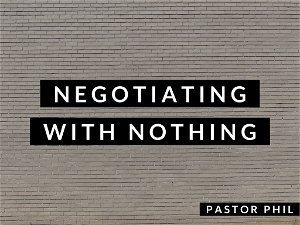 Negotiating With Nothing