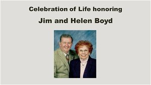 Jim  Helen Boyd Memorial