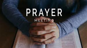 Prayer Meeting  Aug 5 2020