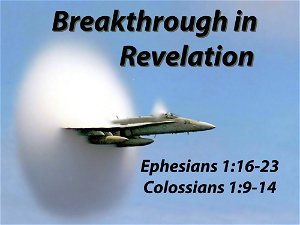 Breakthrough in Revelation