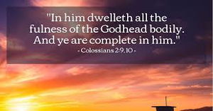 Complete In Him