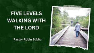 Five Levels of Walking In The Lord
