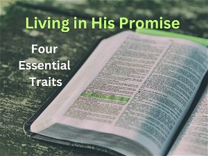 Living in His Promise four essential traits